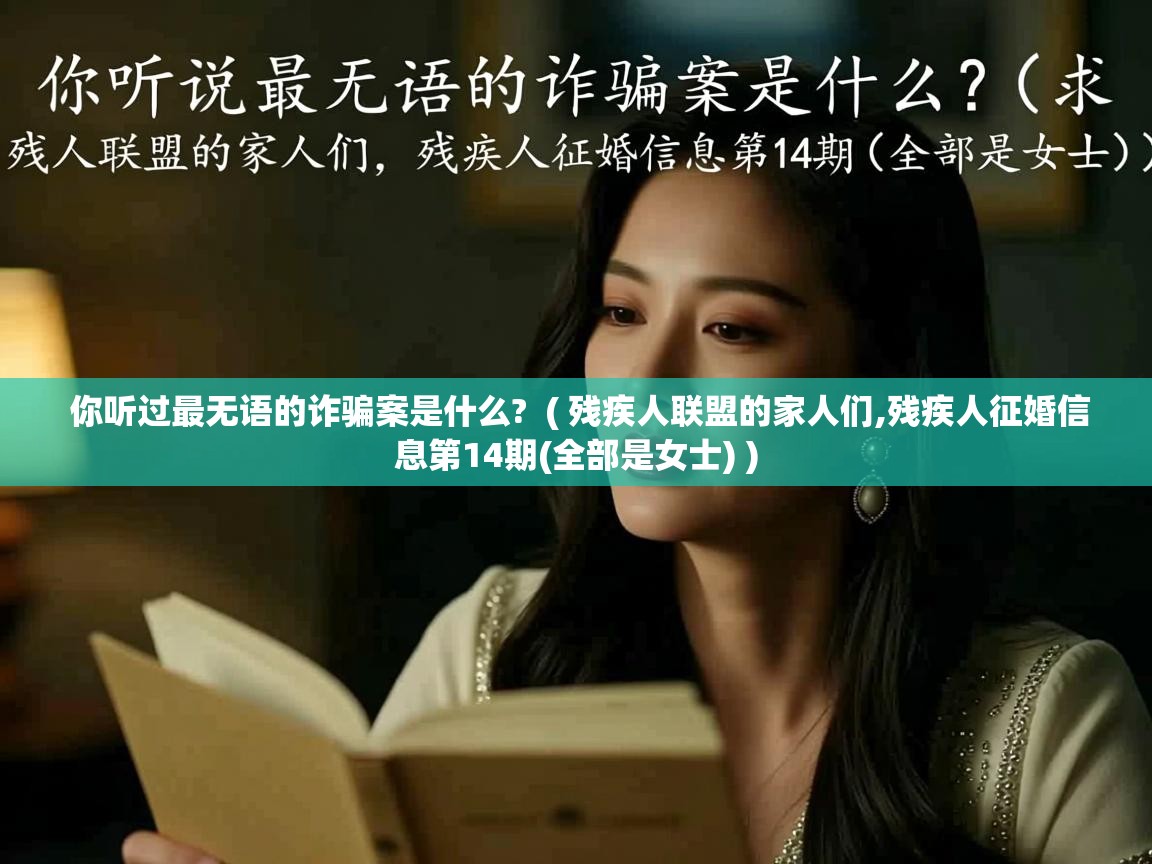  你听过最无语的诈骗案是什么?  ( 残疾人联盟的家人们,残疾人征婚信息第14期(全部是女士) )