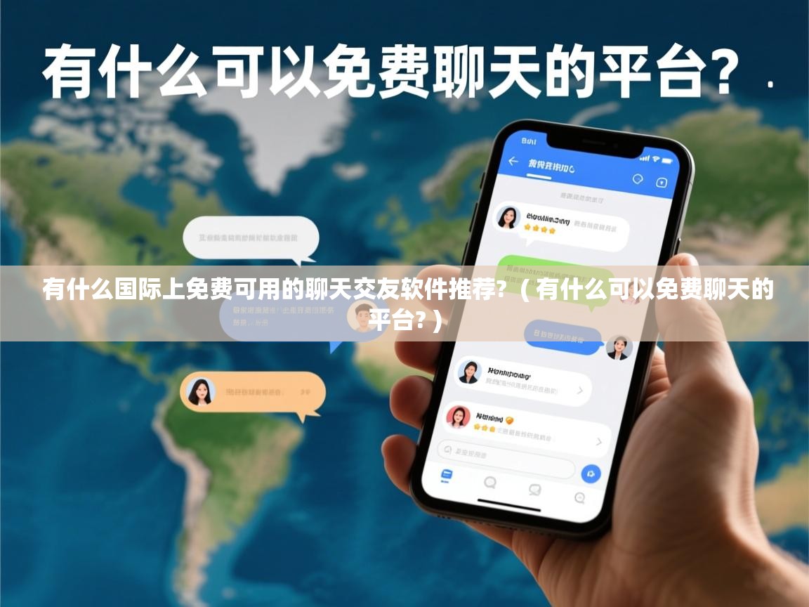  有什么国际上免费可用的聊天交友软件推荐?  ( 有什么可以免费聊天的平台? )