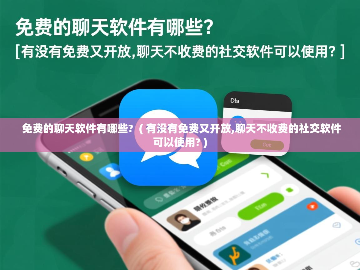  免费的聊天软件有哪些?  ( 有没有免费又开放,聊天不收费的社交软件可以使用? )