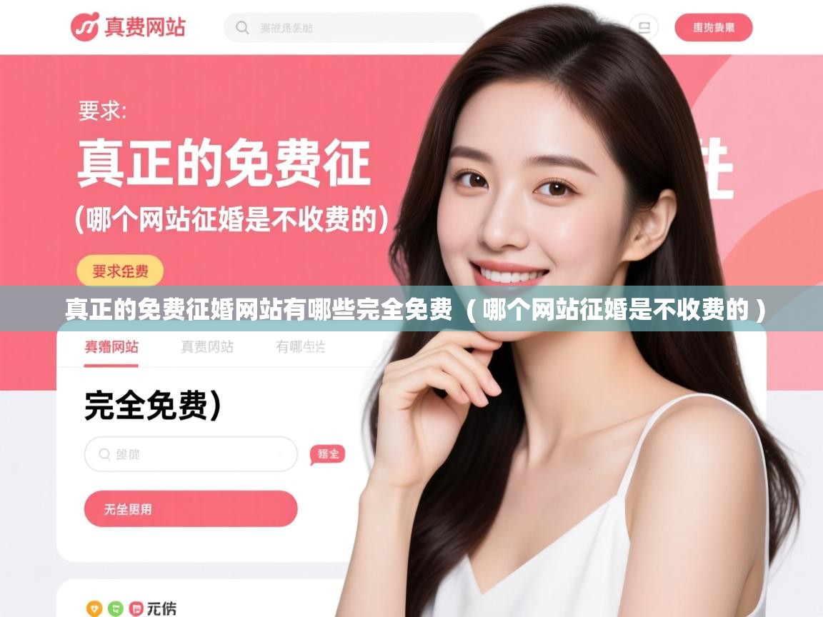  真正的免费征婚网站有哪些完全免费  ( 哪个网站征婚是不收费的 )
