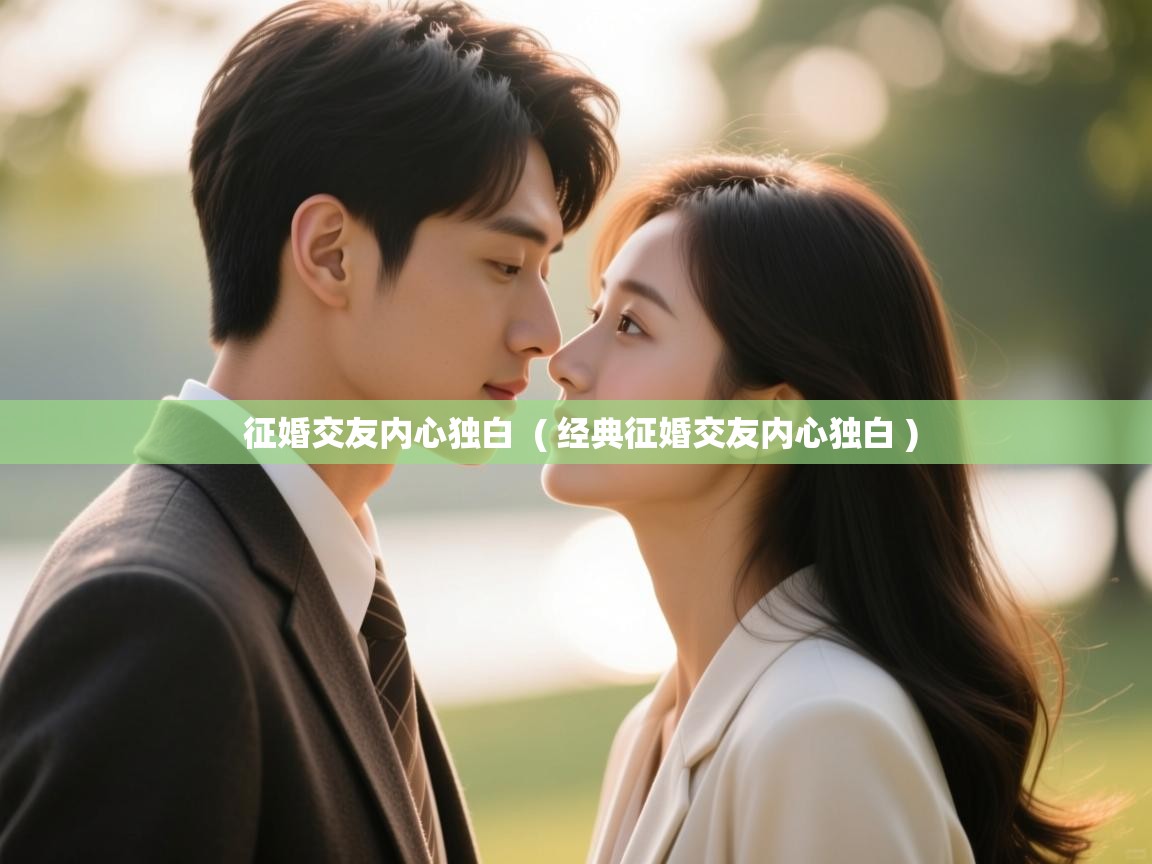  征婚交友内心独白  ( 经典征婚交友内心独白 )