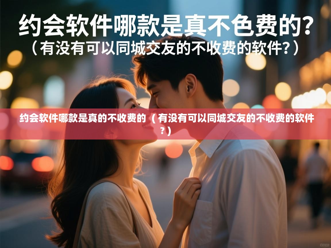  约会软件哪款是真的不收费的  ( 有没有可以同城交友的不收费的软件? )