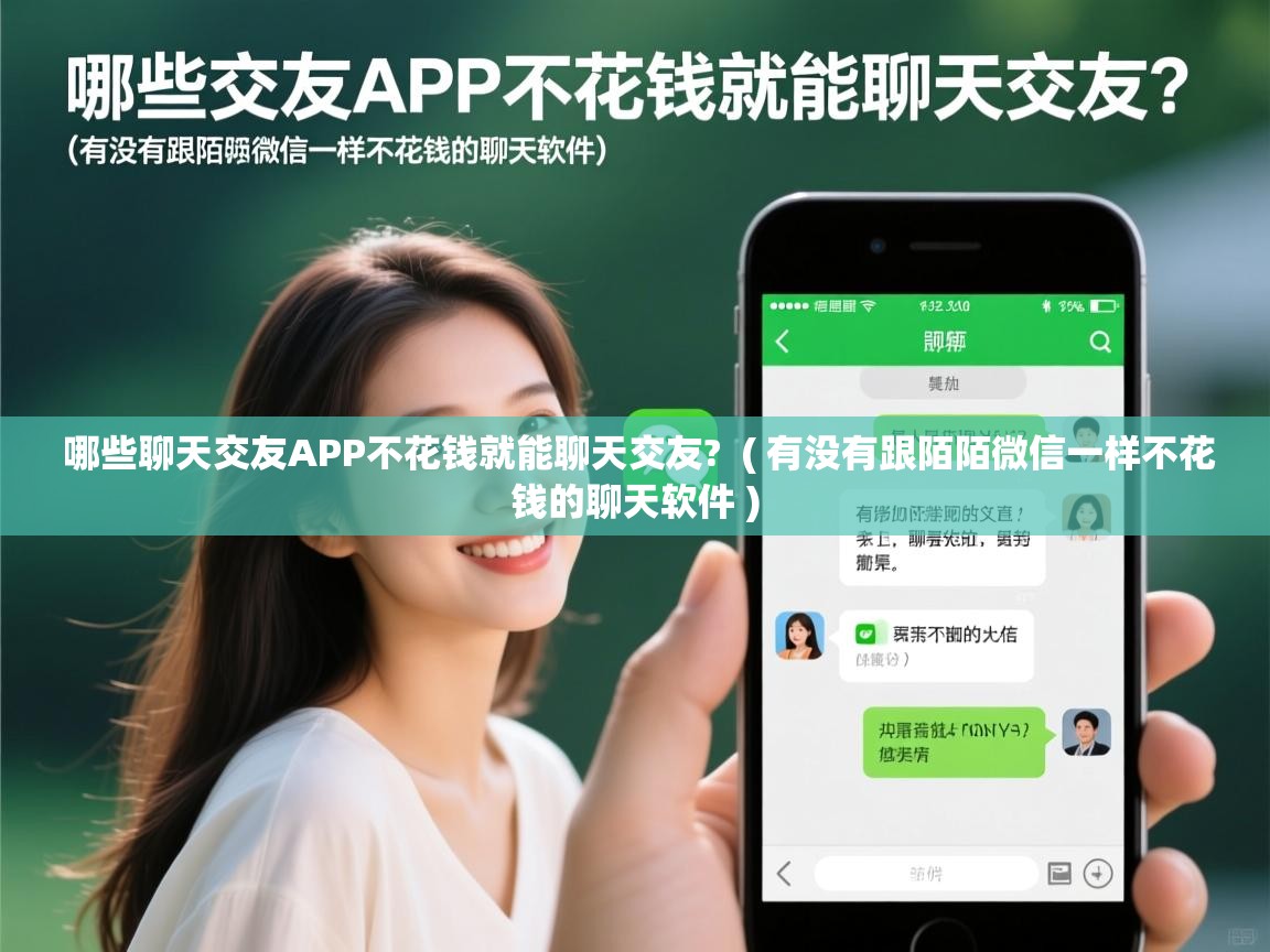  哪些聊天交友APP不花钱就能聊天交友?  ( 有没有跟陌陌微信一样不花钱的聊天软件 )