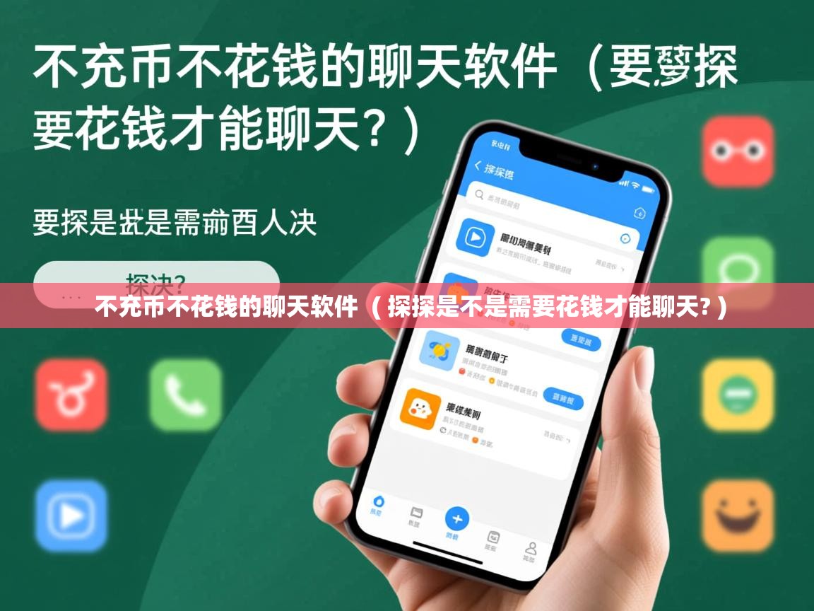  不充币不花钱的聊天软件  ( 探探是不是需要花钱才能聊天? )