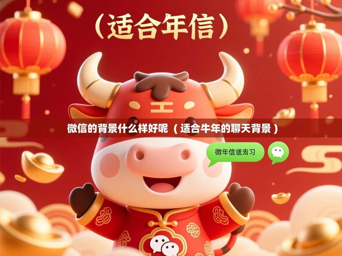 微信的背景什么样好呢  ( 适合牛年的聊天背景 )
