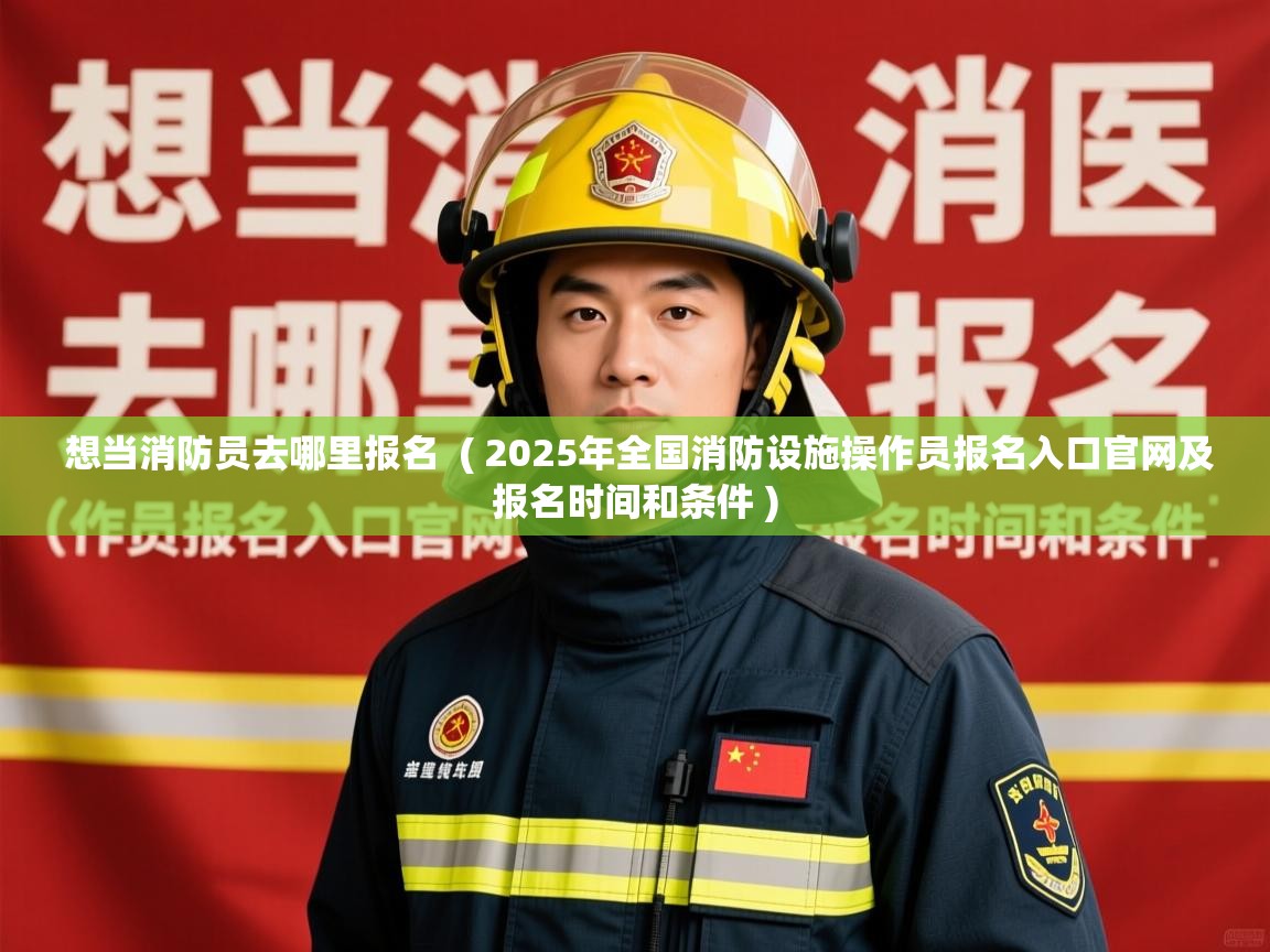  想当消防员去哪里报名  ( 2025年全国消防设施操作员报名入口官网及报名时间和条件 )