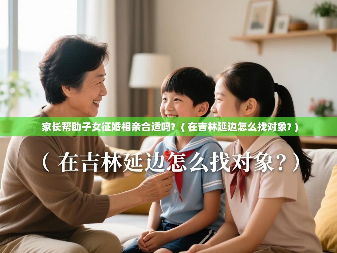  家长帮助子女征婚相亲合适吗?  ( 在吉林延边怎么找对象? )