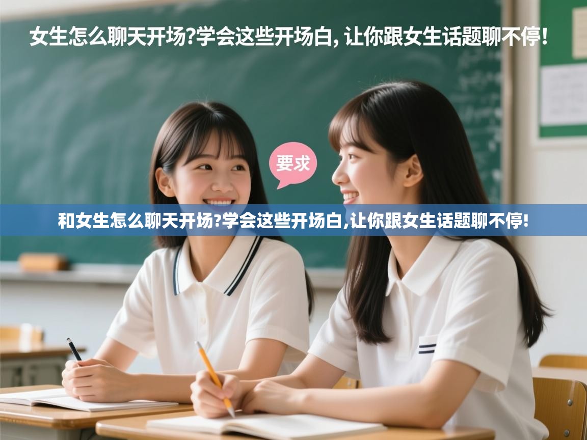  和女生怎么聊天开场?学会这些开场白,让你跟女生话题聊不停! 
