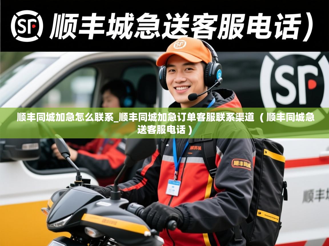  顺丰同城加急怎么联系_顺丰同城加急订单客服联系渠道  ( 顺丰同城急送客服电话 )