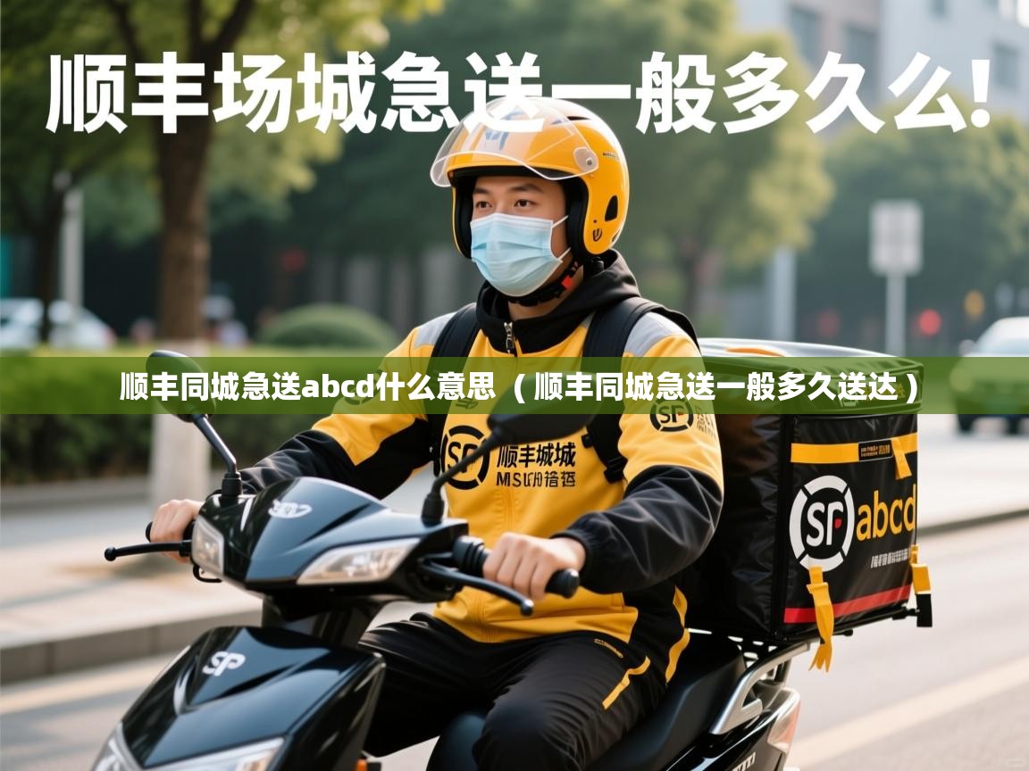  顺丰同城急送abcd什么意思  ( 顺丰同城急送一般多久送达 )