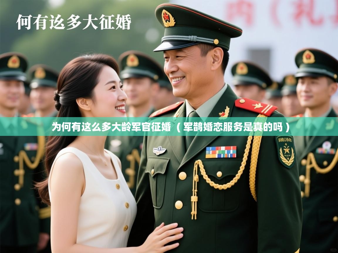  为何有这么多大龄军官征婚  ( 军鹊婚恋服务是真的吗 )
