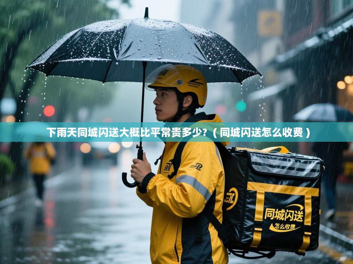  下雨天同城闪送大概比平常贵多少?  ( 同城闪送怎么收费 )