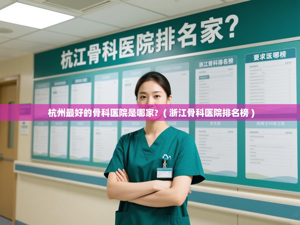  杭州最好的骨科医院是哪家?  ( 浙江骨科医院排名榜 )