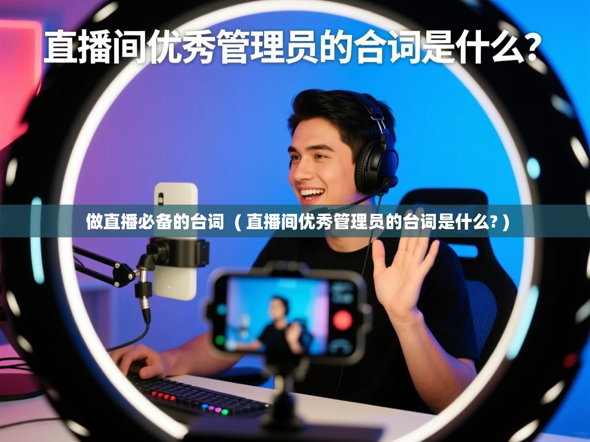  做直播必备的台词  ( 直播间优秀管理员的台词是什么? )