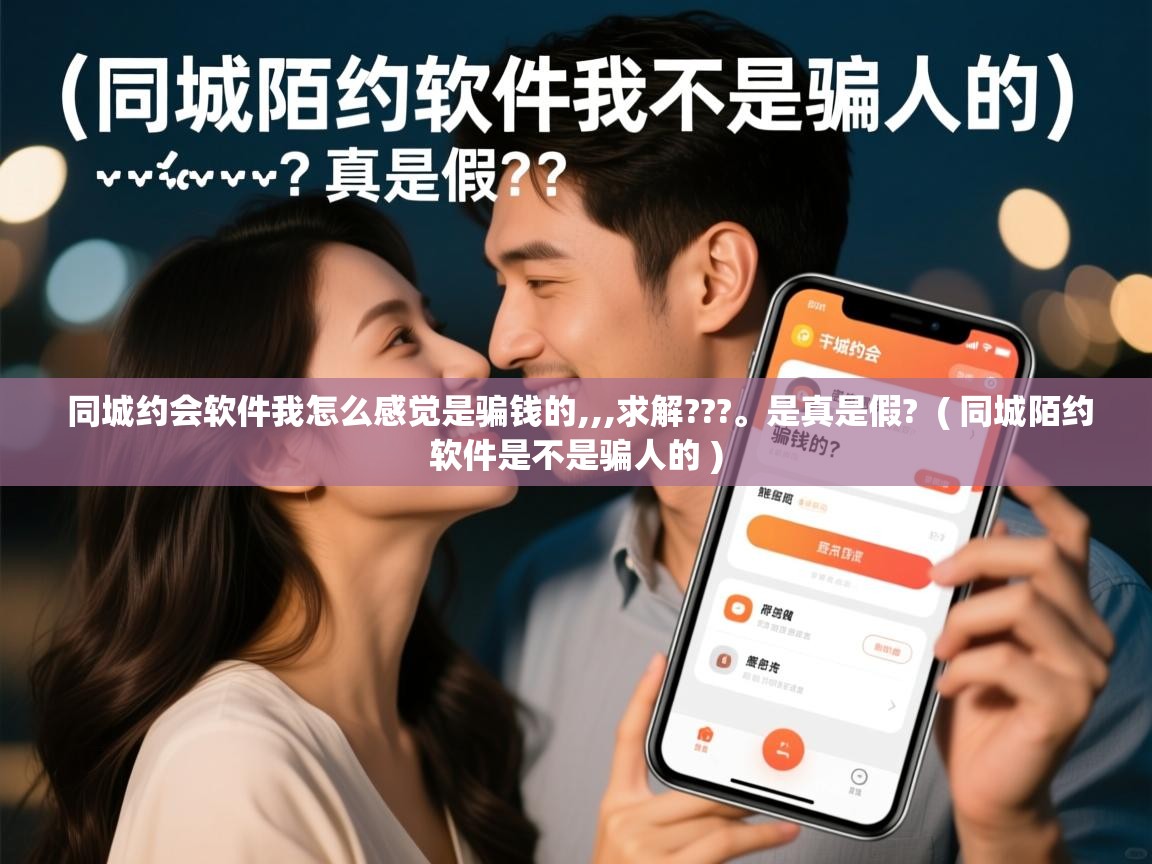  同城约会软件我怎么感觉是骗钱的,,,求解???。是真是假?  ( 同城陌约软件是不是骗人的 )