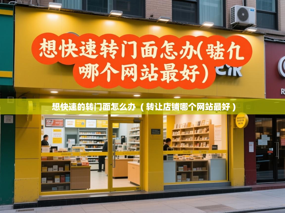  想快速的转门面怎么办  ( 转让店铺哪个网站最好 )