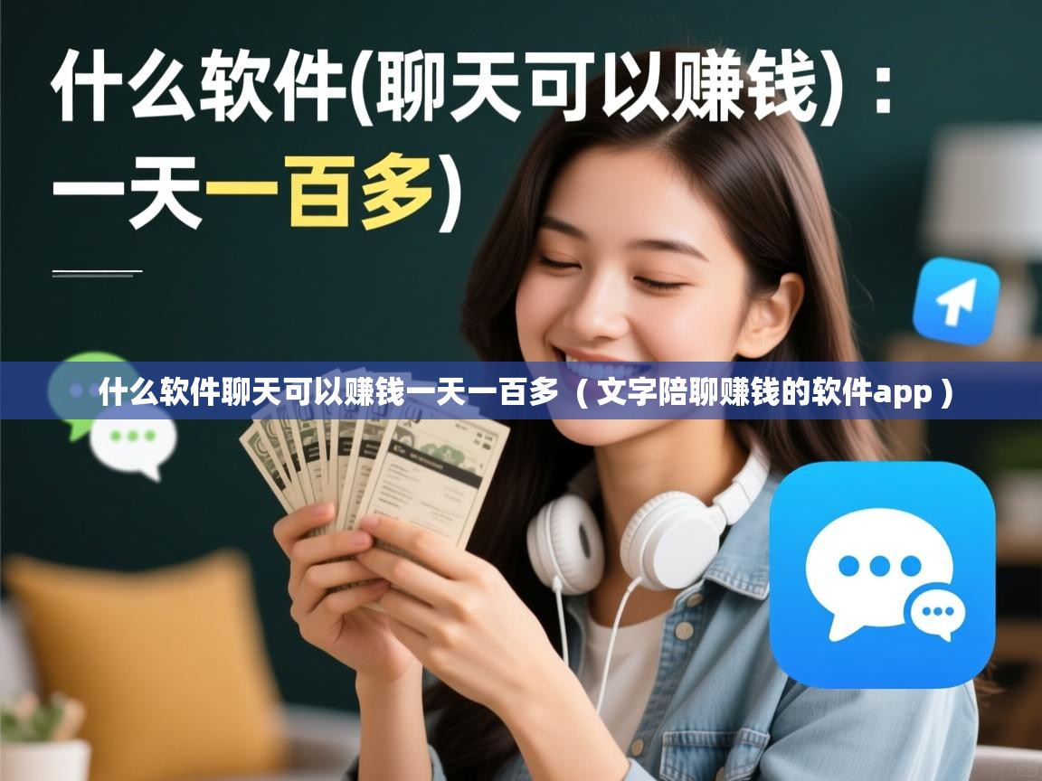  什么软件聊天可以赚钱一天一百多  ( 文字陪聊赚钱的软件app )