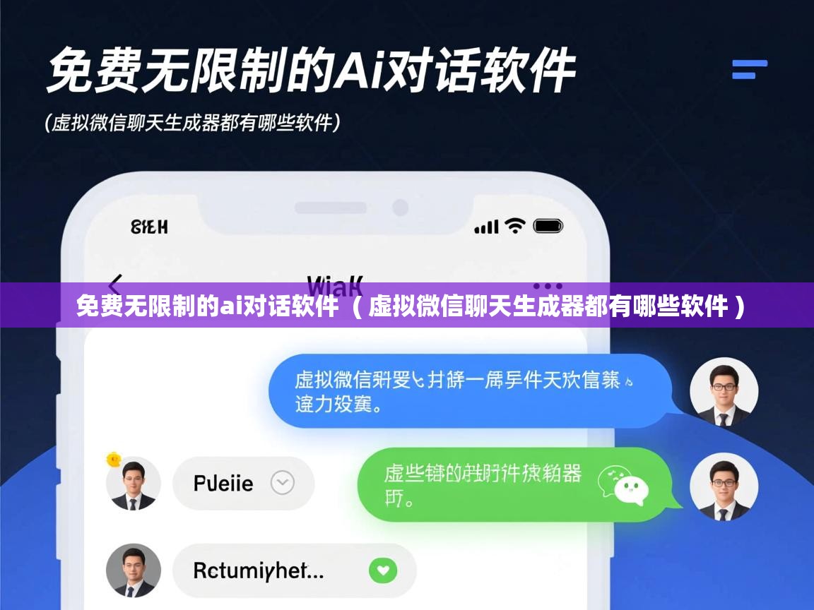 免费无限制的ai对话软件 ( 虚拟微信聊天生成器都有哪些软件 ) 免费无限制的ai对话软件 ( 虚拟微信聊天生成器都有哪些软件 )