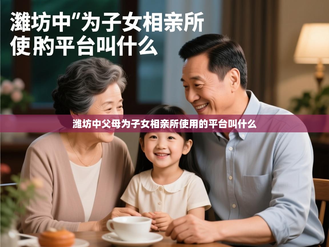  潍坊中父母为子女相亲所使用的平台叫什么 