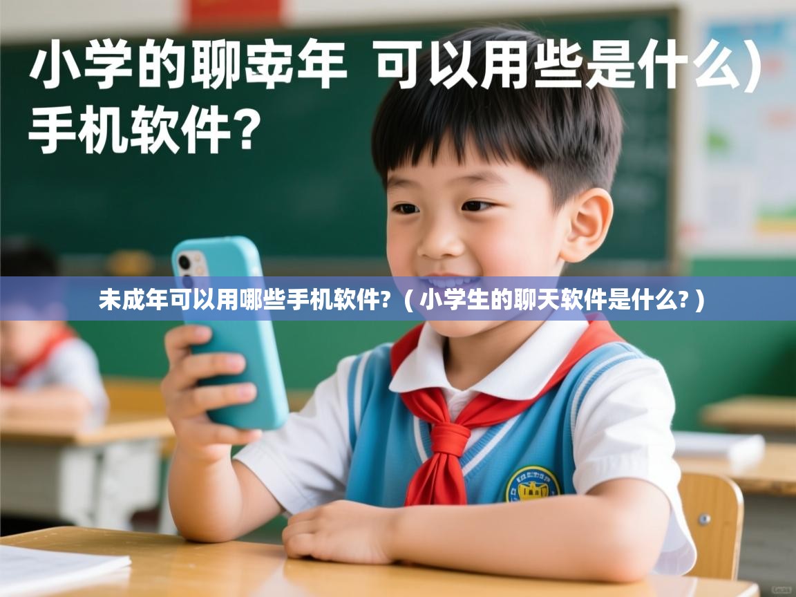  未成年可以用哪些手机软件?  ( 小学生的聊天软件是什么? )
