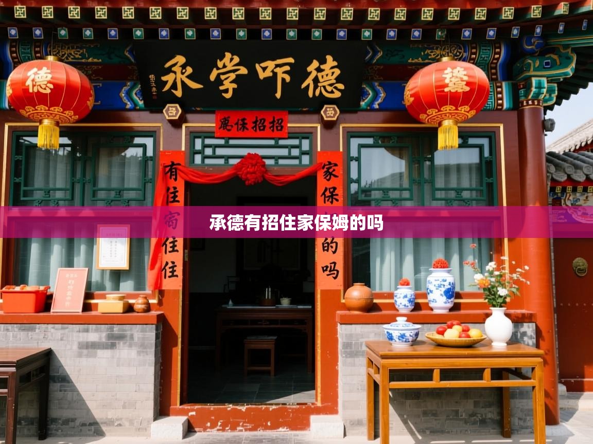  承德有招住家保姆的吗 