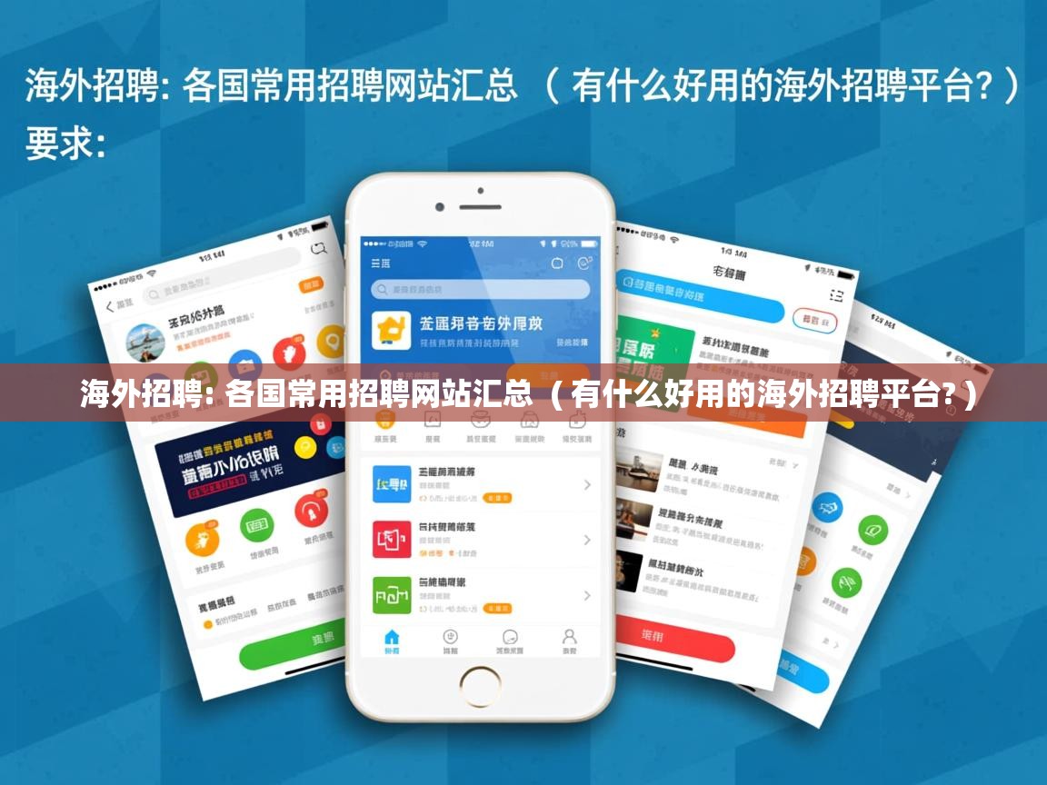  海外招聘: 各国常用招聘网站汇总  ( 有什么好用的海外招聘平台? )