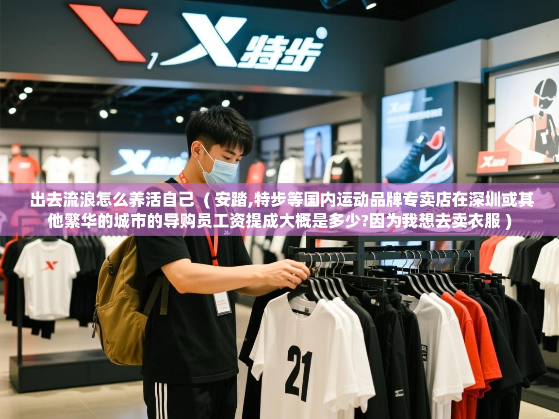  出去流浪怎么养活自己  ( 安踏,特步等国内运动品牌专卖店在深圳或其他繁华的城市的导购员工资提成大概是多少?因为我想去卖衣服 )