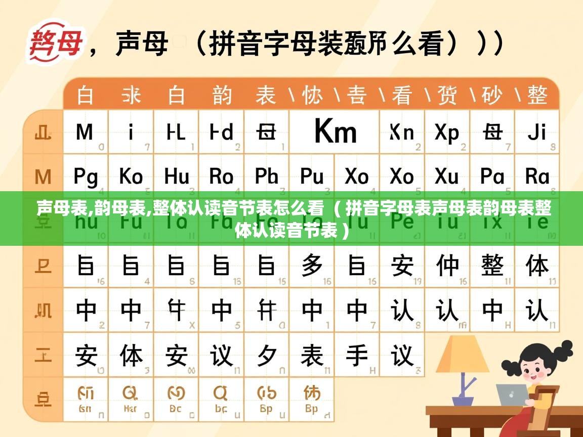  声母表,韵母表,整体认读音节表怎么看  ( 拼音字母表声母表韵母表整体认读音节表 )