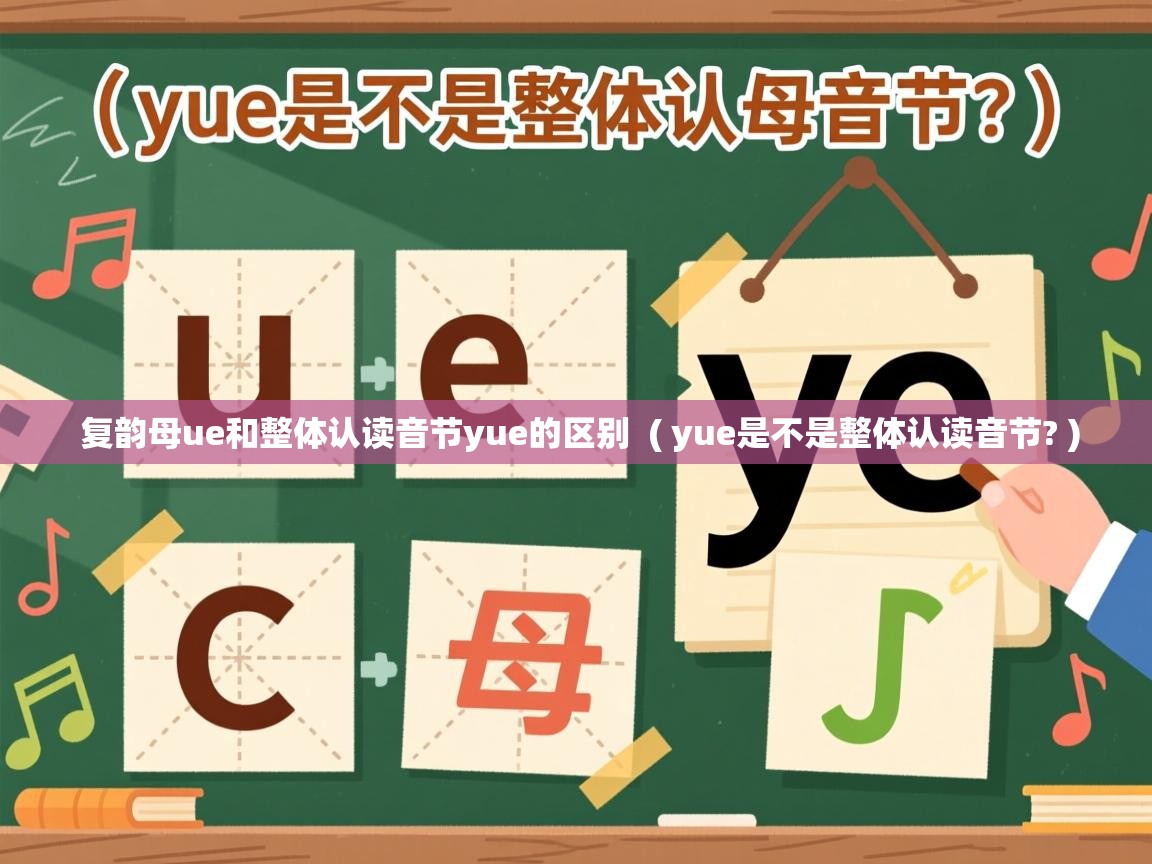  复韵母ue和整体认读音节yue的区别  ( yue是不是整体认读音节? )