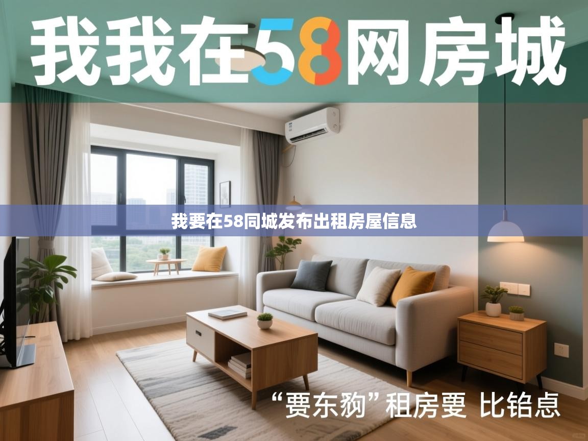  我要在58同城发布出租房屋信息 