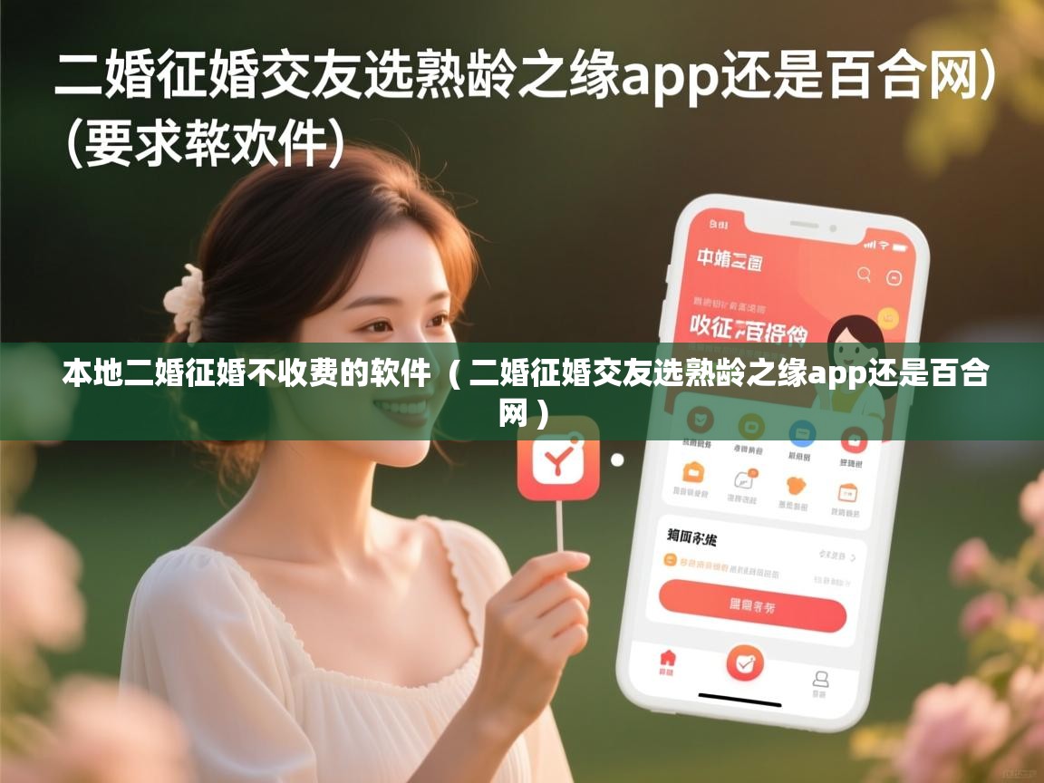  本地二婚征婚不收费的软件  ( 二婚征婚交友选熟龄之缘app还是百合网 )