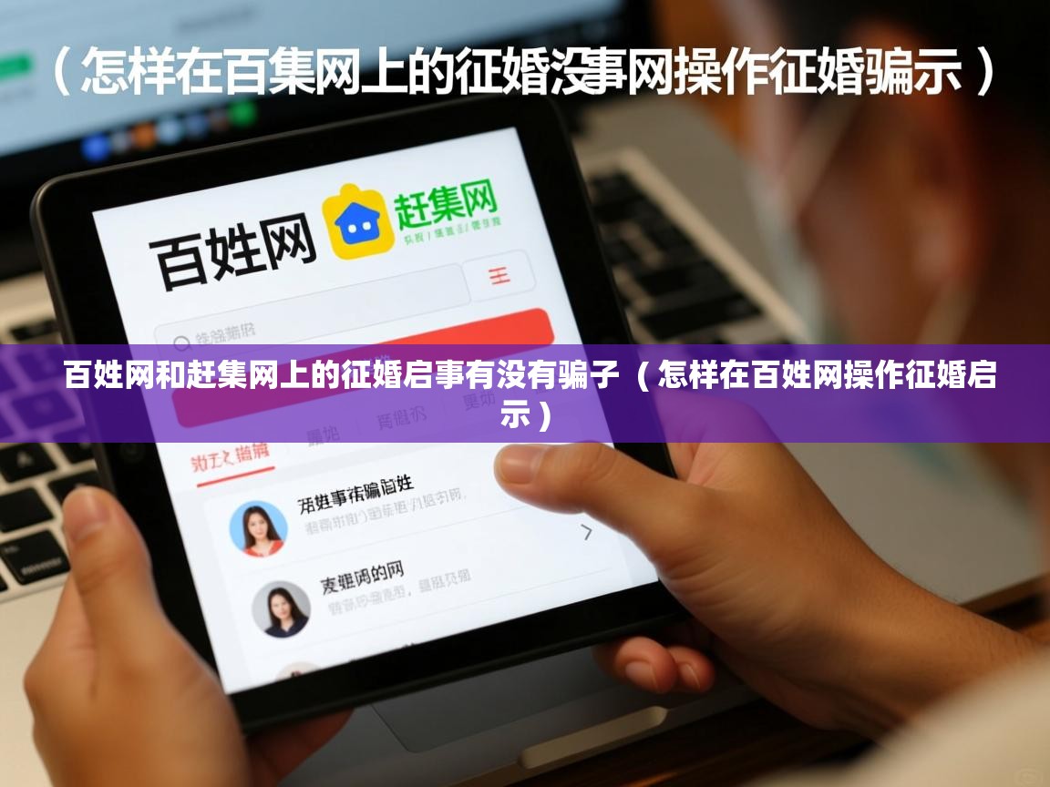  百姓网和赶集网上的征婚启事有没有骗子  ( 怎样在百姓网操作征婚启示 )