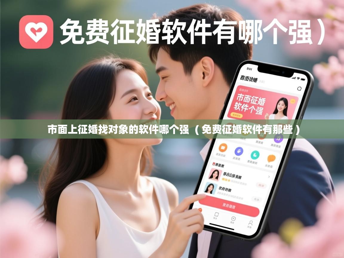  市面上征婚找对象的软件哪个强  ( 免费征婚软件有那些 )