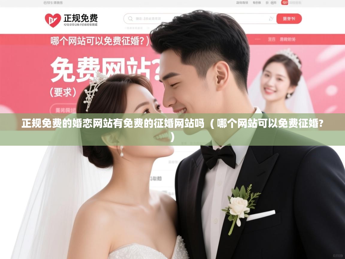  正规免费的婚恋网站有免费的征婚网站吗  ( 哪个网站可以免费征婚? )