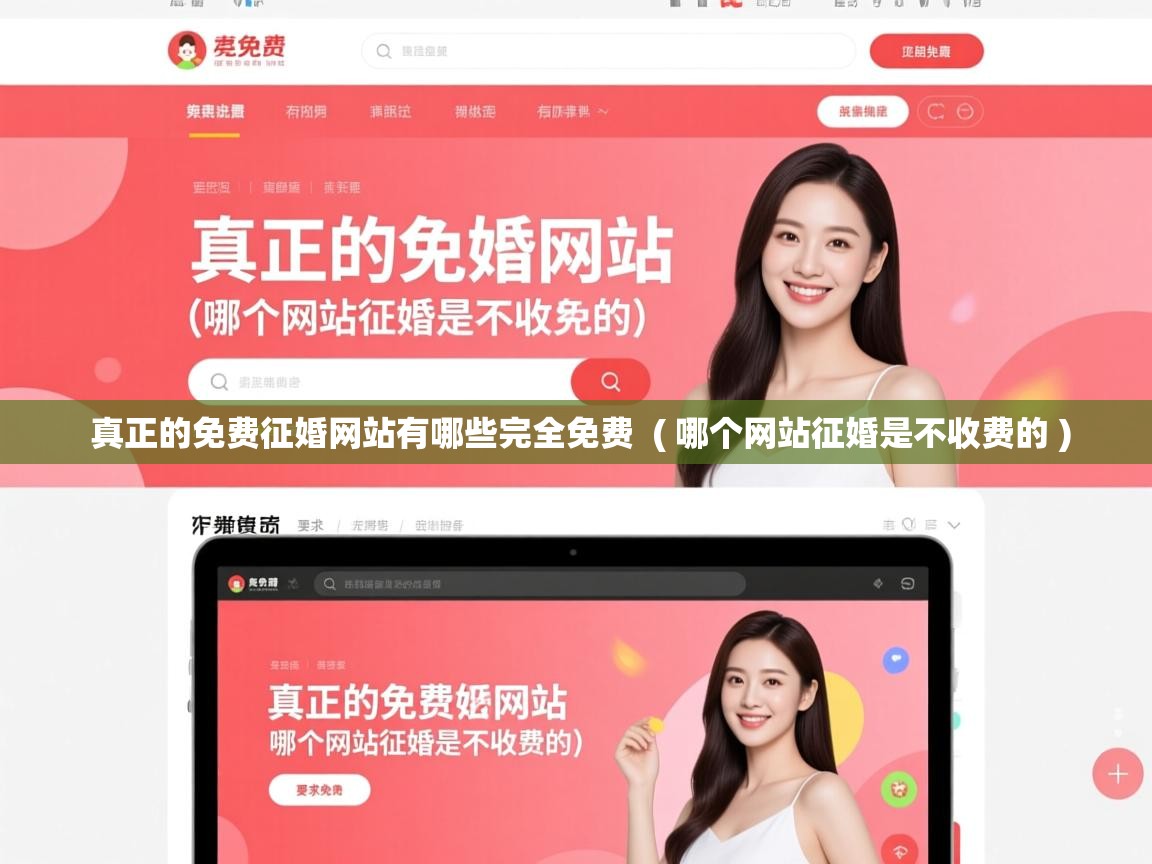  真正的免费征婚网站有哪些完全免费  ( 哪个网站征婚是不收费的 )