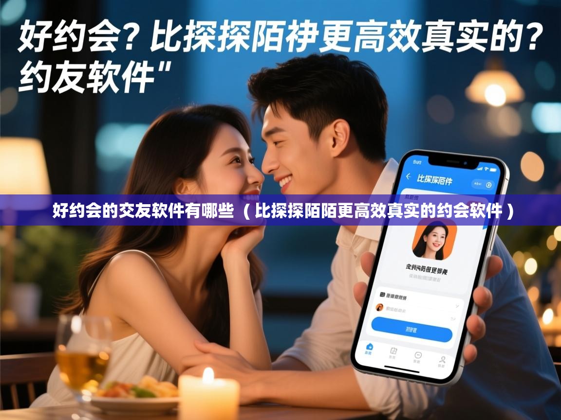  好约会的交友软件有哪些  ( 比探探陌陌更高效真实的约会软件 )