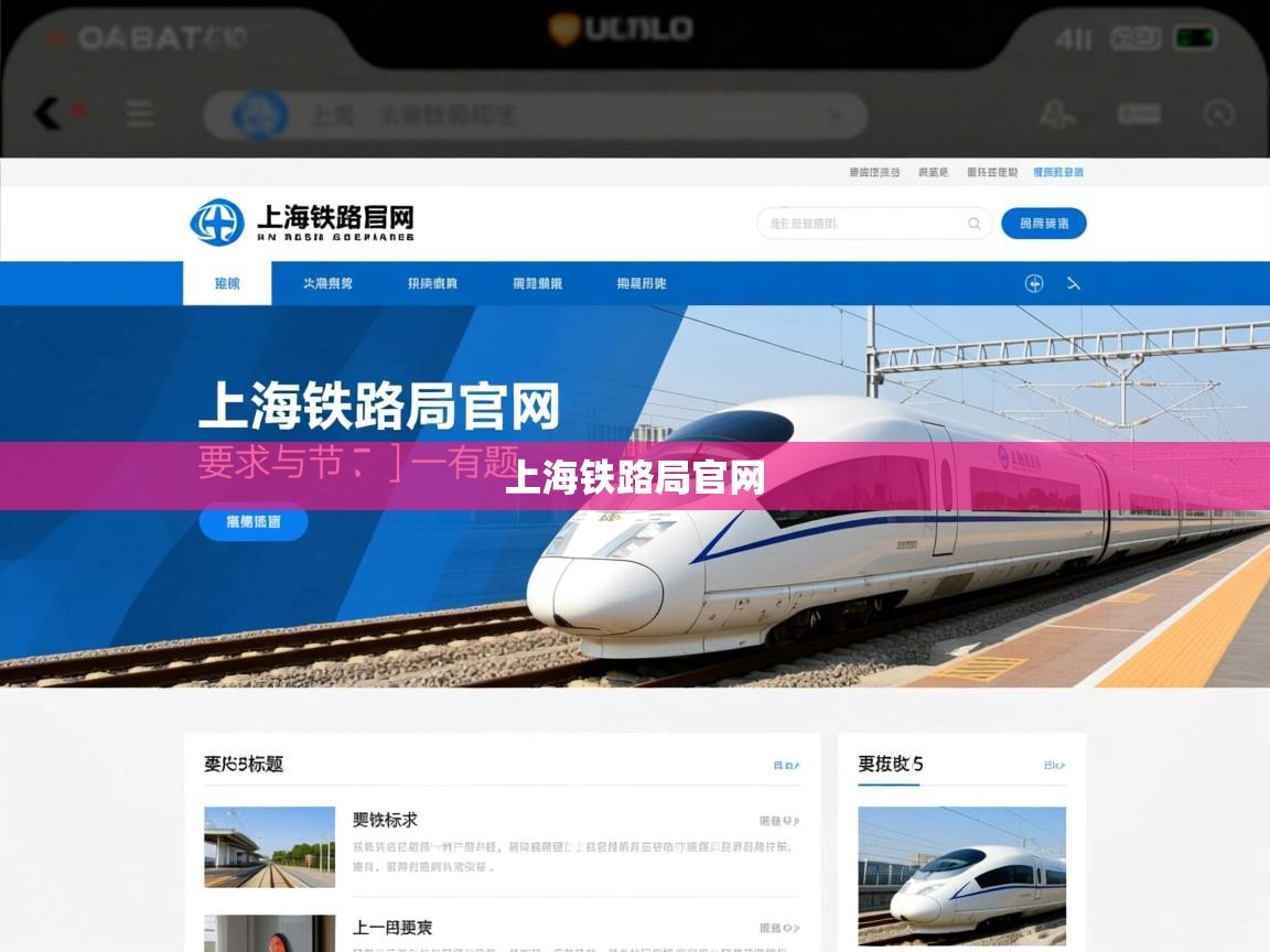  上海铁路局官网 