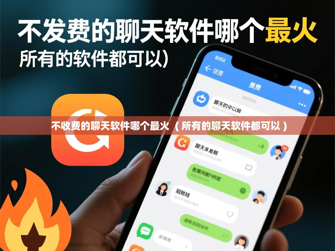  不收费的聊天软件哪个最火  ( 所有的聊天软件都可以 )