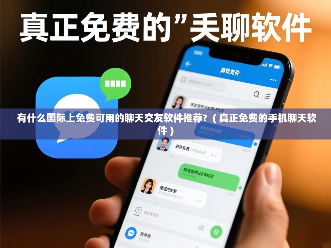  有什么国际上免费可用的聊天交友软件推荐?  ( 真正免费的手机聊天软件 )