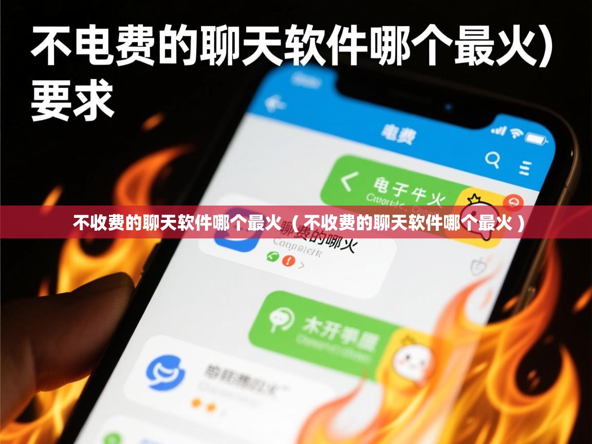  不收费的聊天软件哪个最火  ( 不收费的聊天软件哪个最火 )