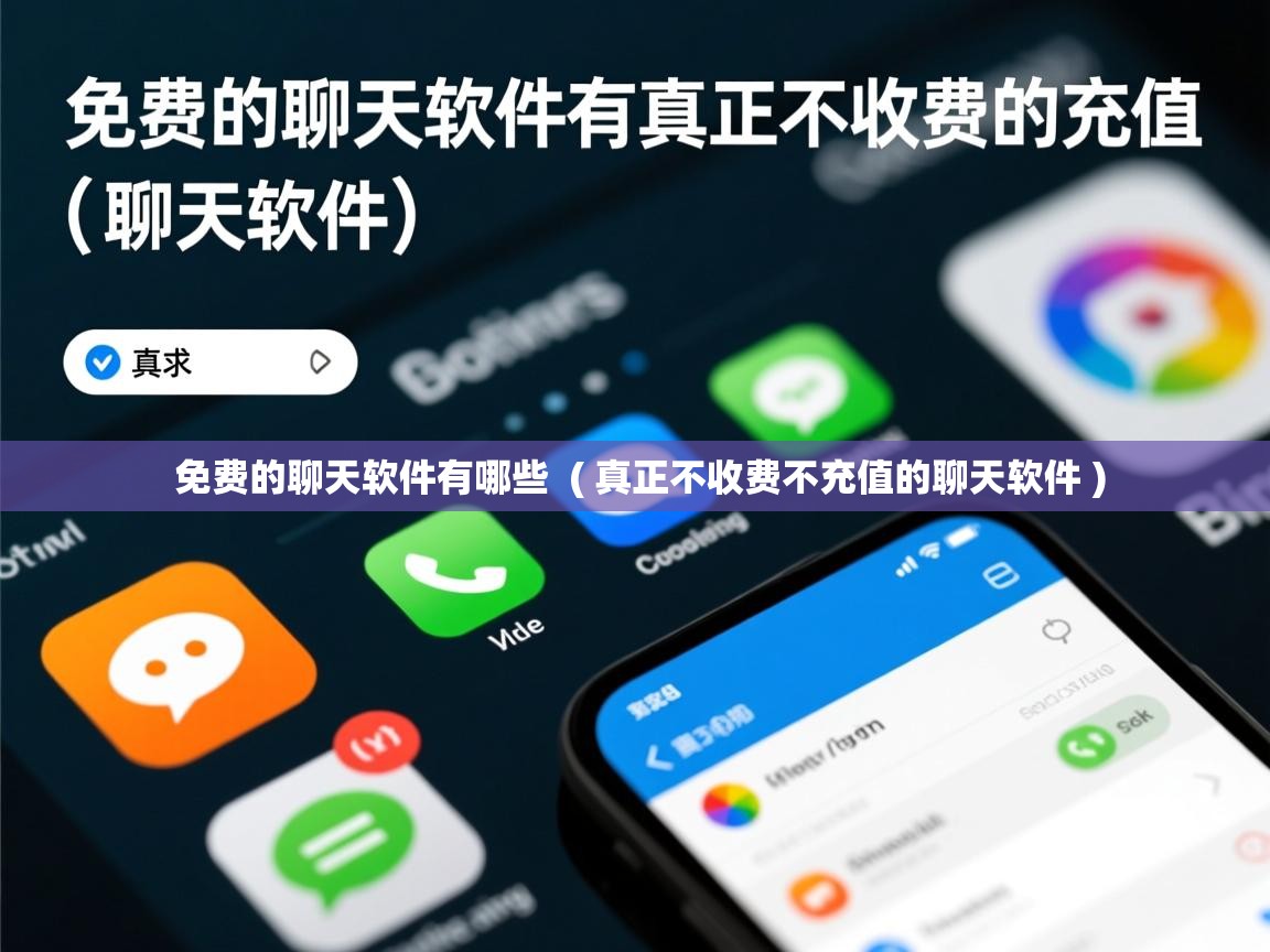  免费的聊天软件有哪些  ( 真正不收费不充值的聊天软件 )