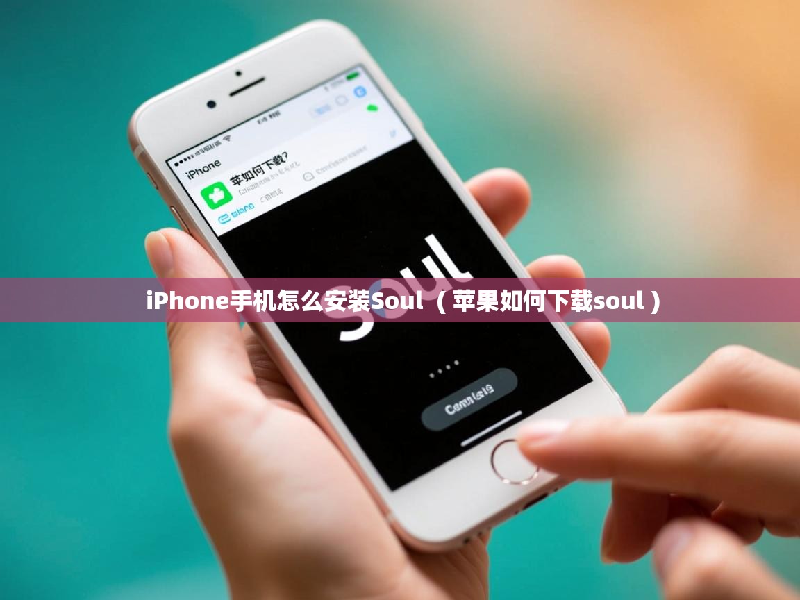  iPhone手机怎么安装Soul  ( 苹果如何下载soul )