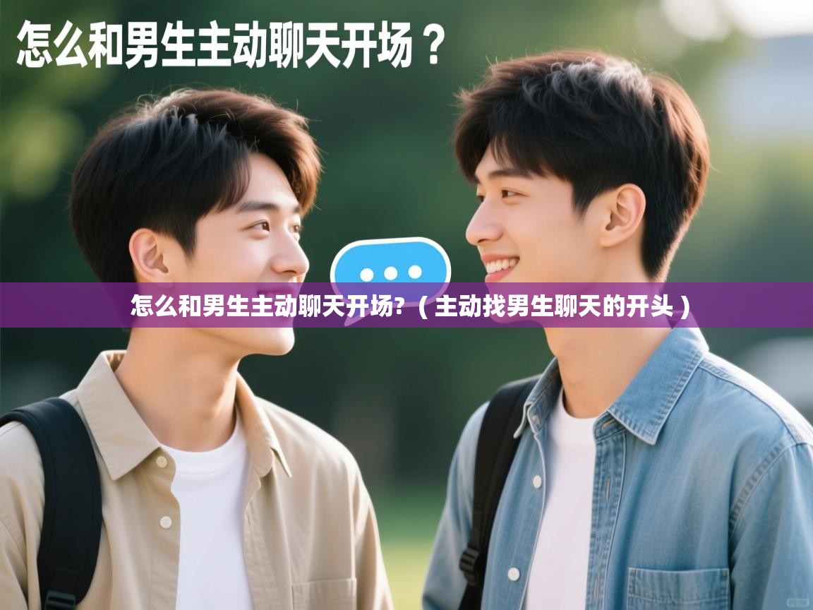  怎么和男生主动聊天开场?  ( 主动找男生聊天的开头 )