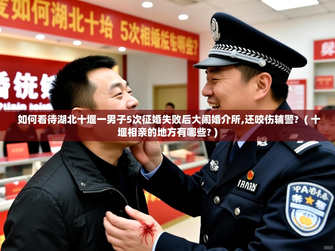 如何看待湖北十堰一男子5次征婚失败后大闹婚介所,还咬伤辅警?  ( 十堰相亲的地方有哪些? )