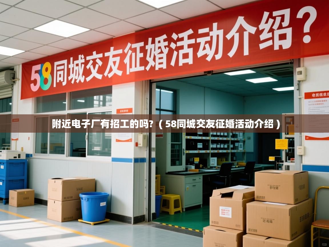  附近电子厂有招工的吗?  ( 58同城交友征婚活动介绍 )