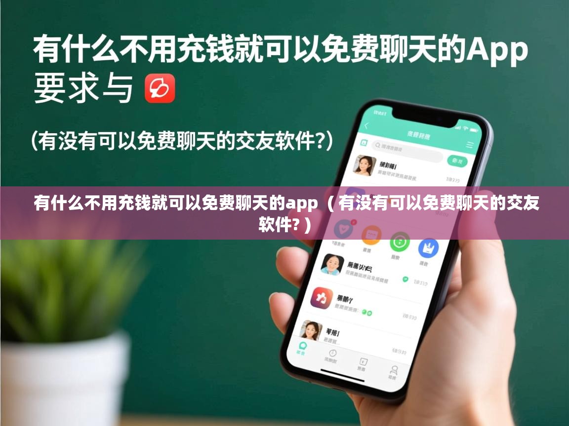 有什么不用充钱就可以免费聊天的app ( 有没有可以免费聊天的交友软件? ) 有什么不用充钱就可以免费聊天的app ( 有没有可以免费聊天的交友软件? )