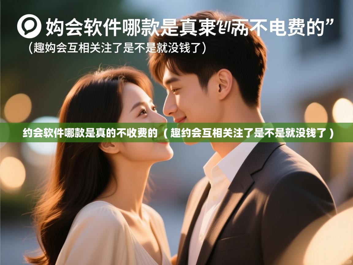  约会软件哪款是真的不收费的  ( 趣约会互相关注了是不是就没钱了 )
