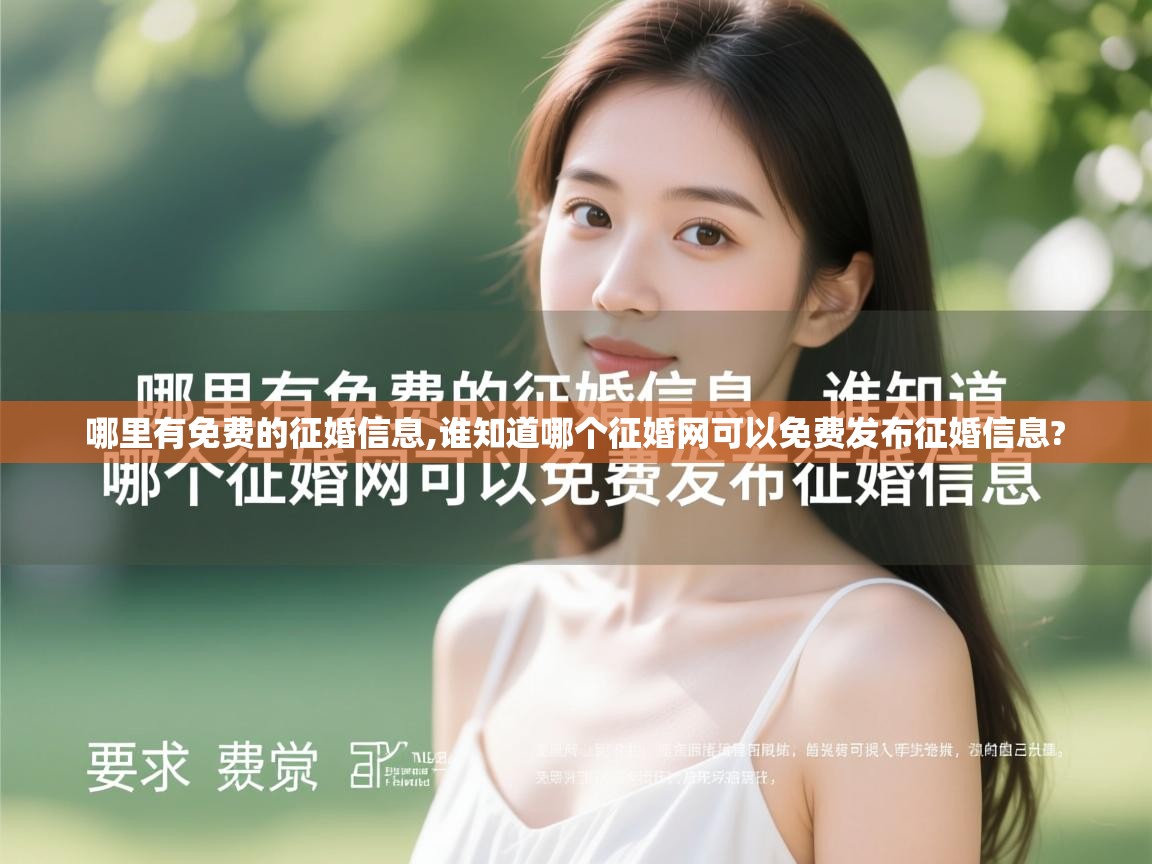  哪里有免费的征婚信息,谁知道哪个征婚网可以免费发布征婚信息? 