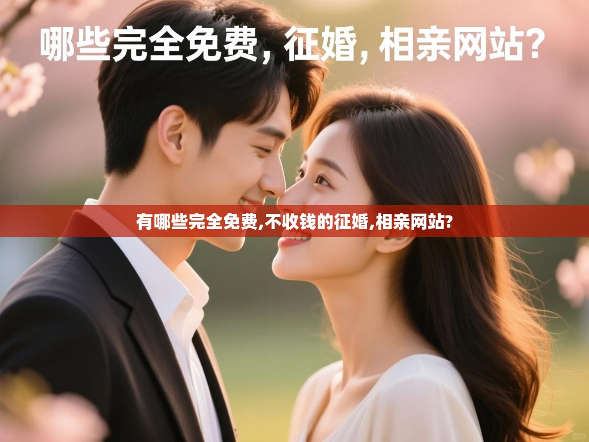  有哪些完全免费,不收钱的征婚,相亲网站? 