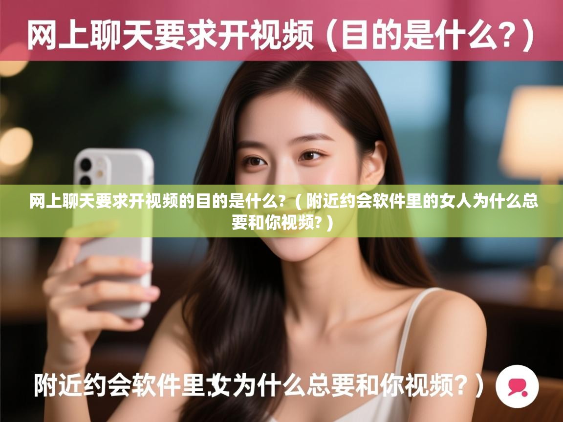  网上聊天要求开视频的目的是什么?  ( 附近约会软件里的女人为什么总要和你视频? )